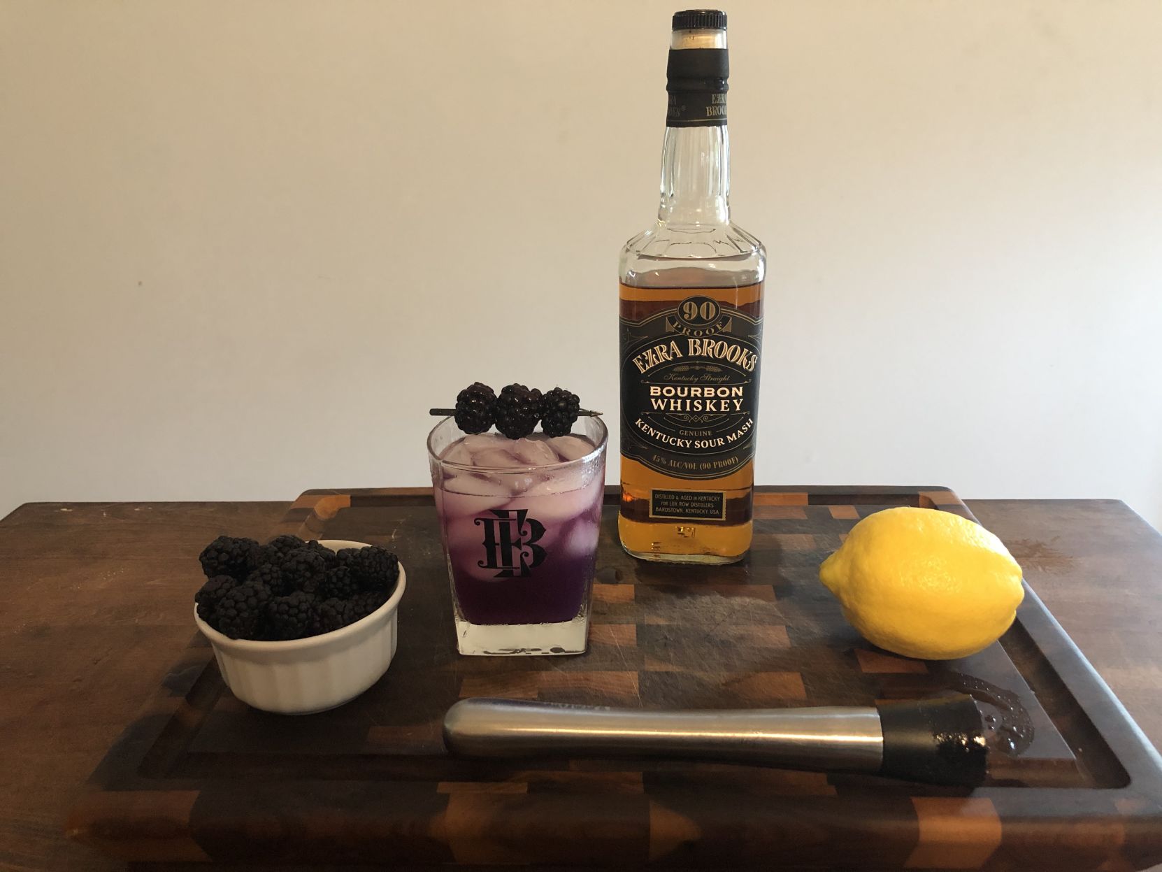 Ezra Brooks Blackberry Lemonade Wide